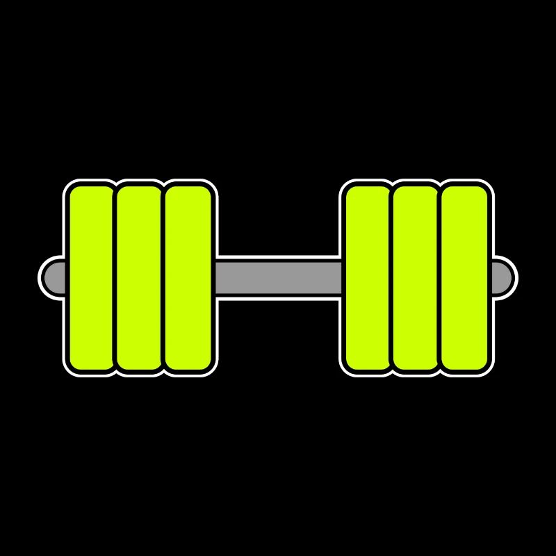 Dumbbell Yellow