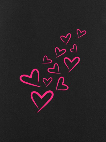 Hearts heart pattern