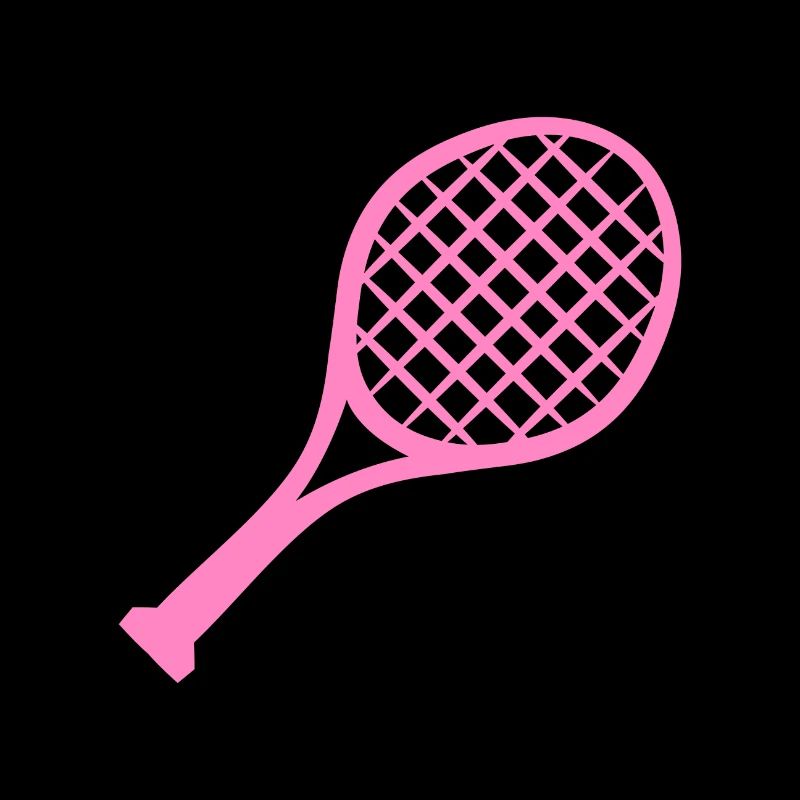 Tennis racket pink