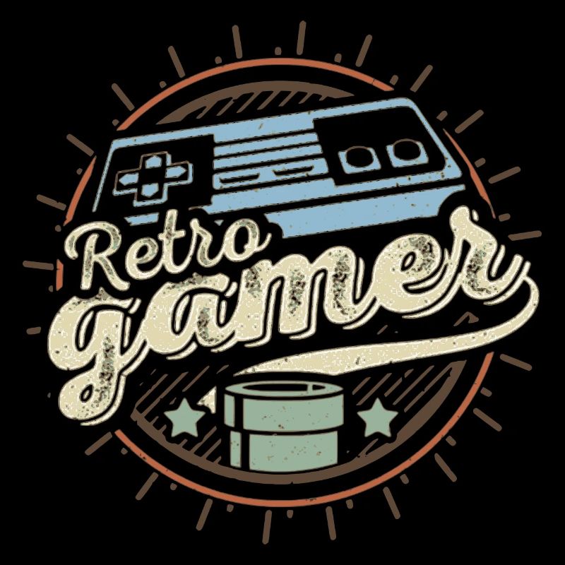 Retro Gamer Retrogaming Retro Style Geschenkidee