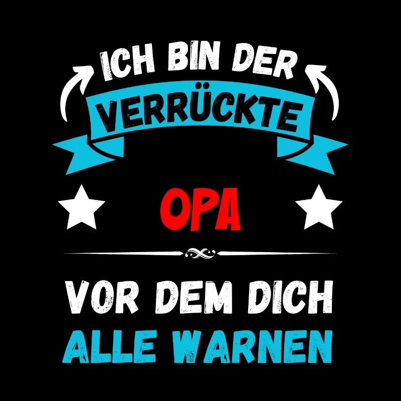 Ich bin der verrückte Opa - Design