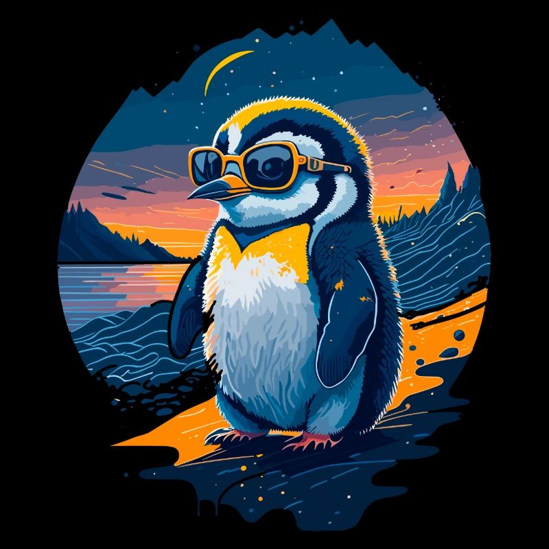 Niedlicher Pinguin