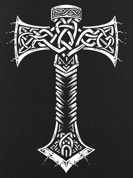 Mjöllnir Viking symbol