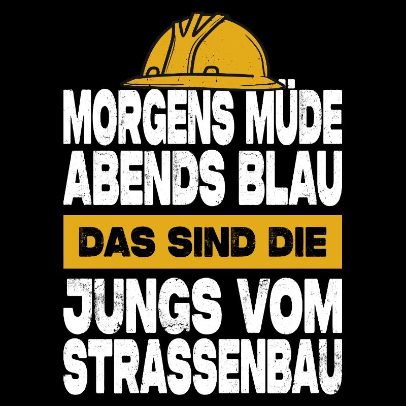 Strassenbau Geschenk Strassenbauer Baustelle