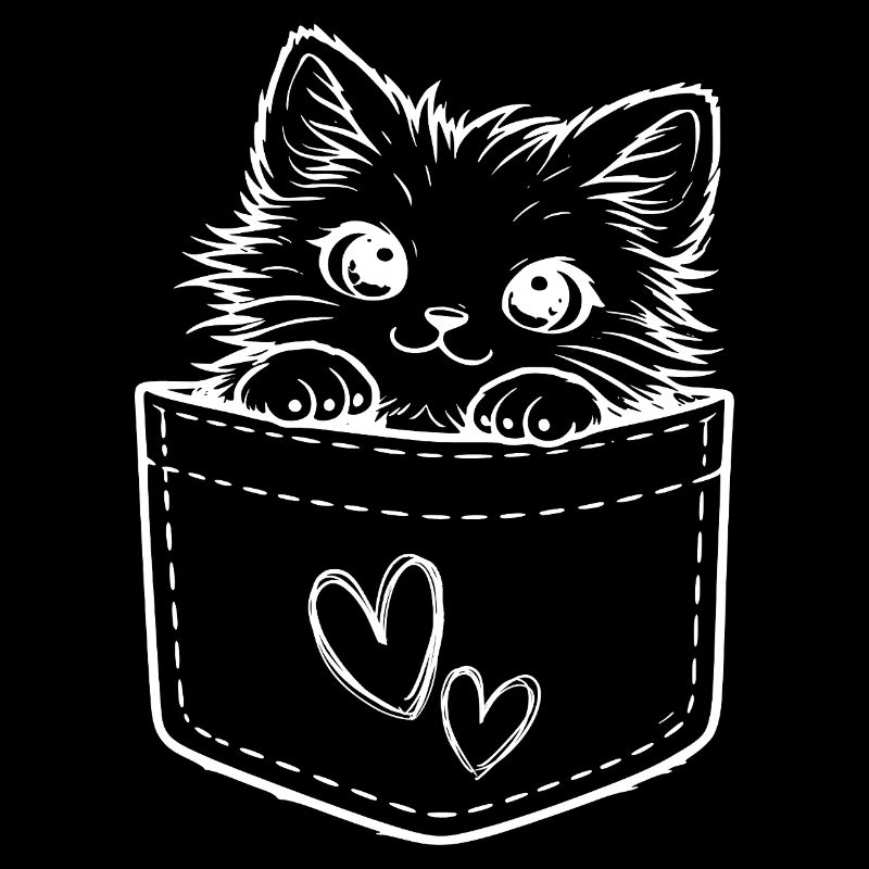 Le chaton sorti du sac