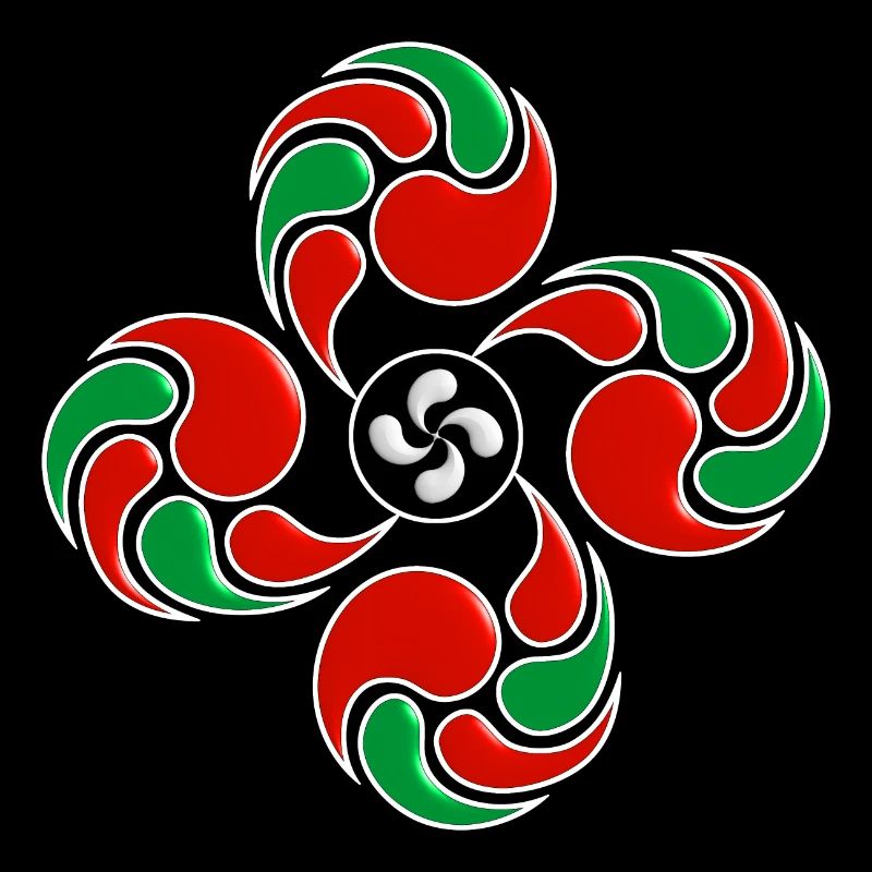 Symbole Basque, Lauburu n°2