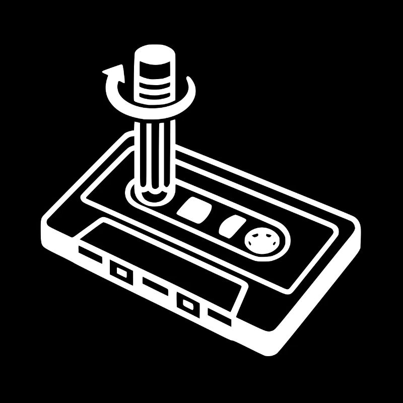 Cassette et stylo - Crayon