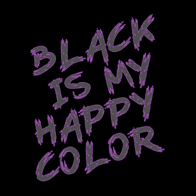 Couleur préférée: gothique noir
