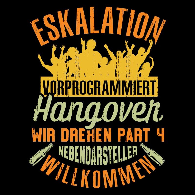 JGA T-Shirt Hangover 4 Eskalation vorprogrammiert
