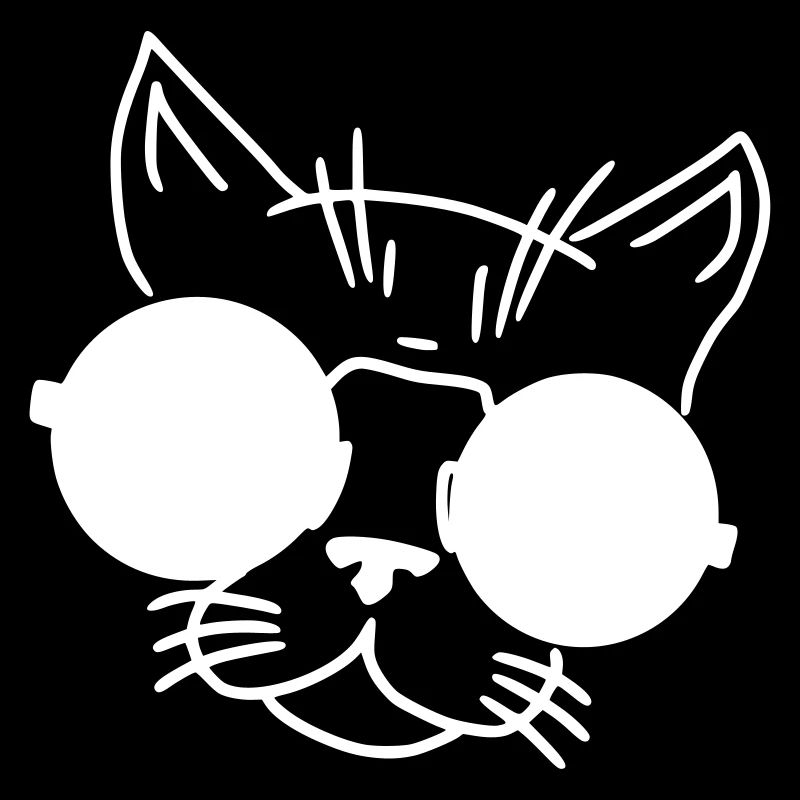 Cadeau d'animal de compagnie de dessin animé de chat