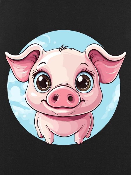 Cochon heureux