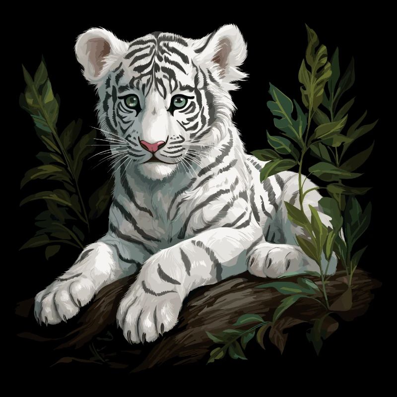 White Tiger Wildcat Jungle