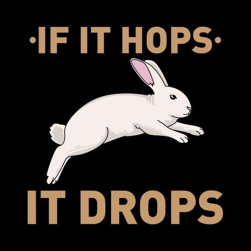 Hase Hasen Jagd Jäger Spruch