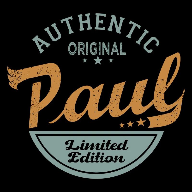 Paul name Gift Personalized Tshirt Paul