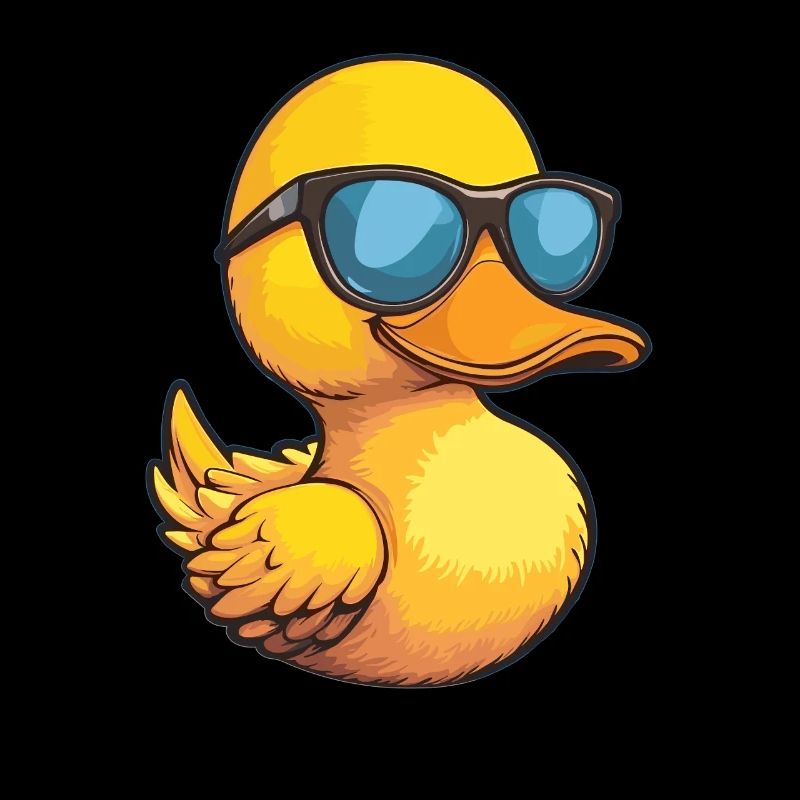 Lunettes de soleil cool canard