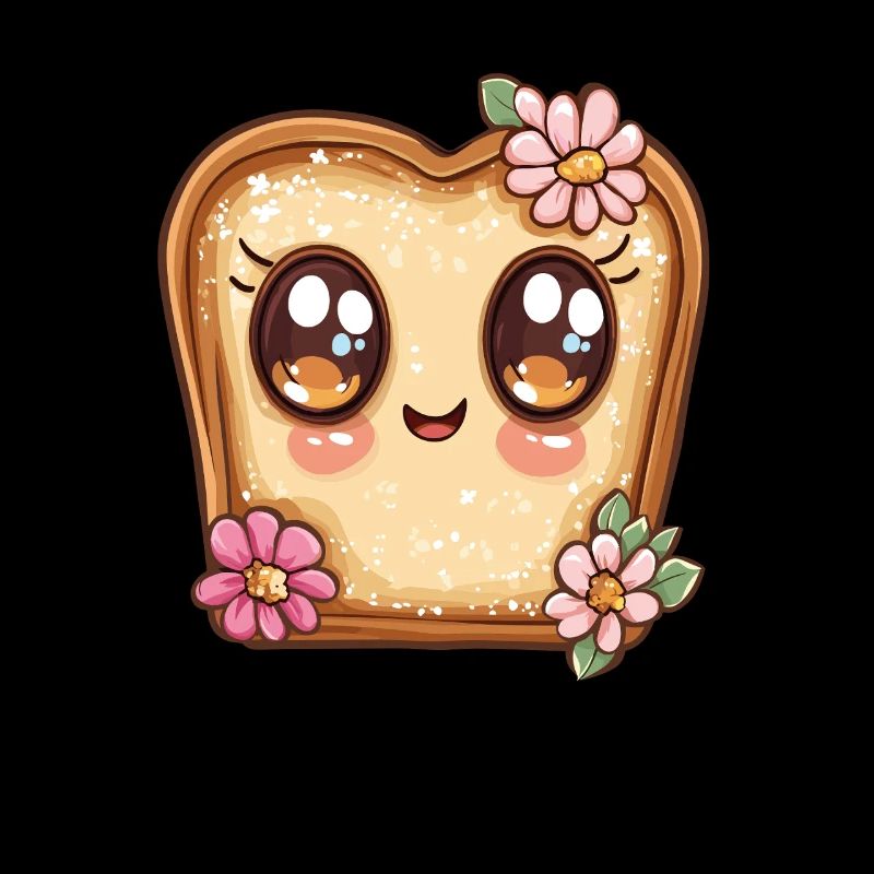 Toast joyeux aux fleurs