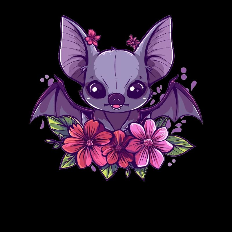 Blumenfledermaus mit Charme