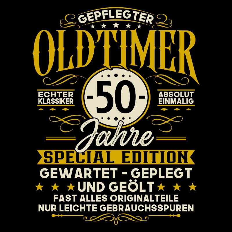 50. Geburtstag Geschenk Oldtimer 50 Jahre