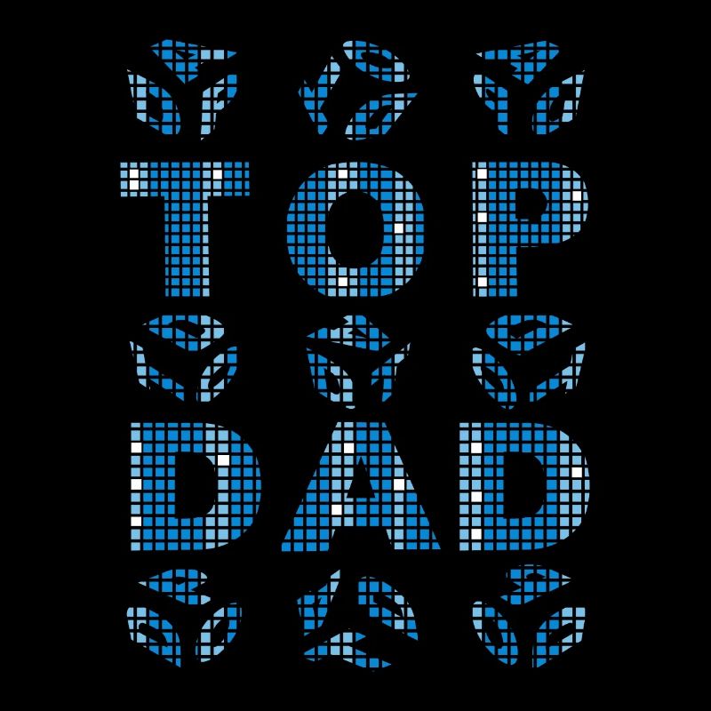 TOP DAD blue-white
