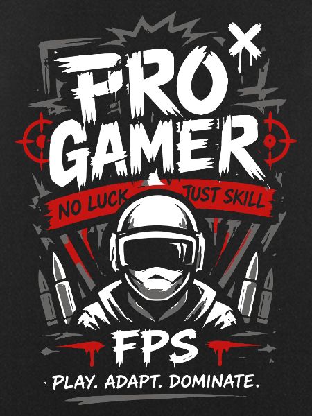 Pro Gamer One Shot Design