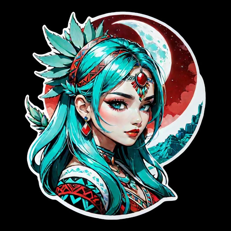 princesse indienne - aztek