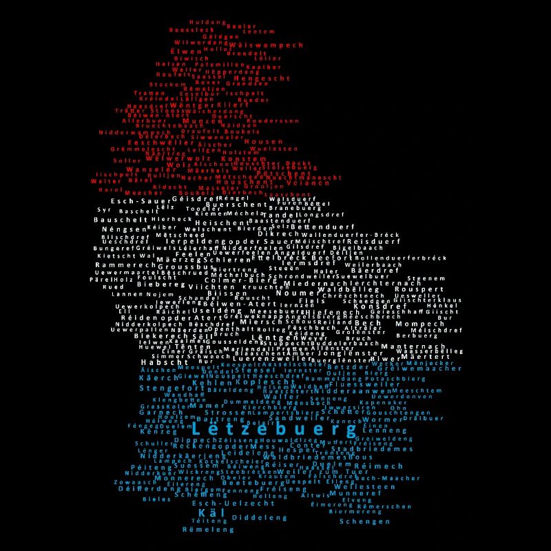 Lux Map Silhouette
