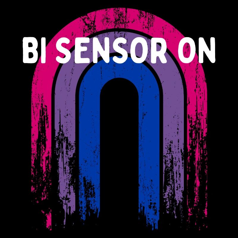 Bi Sensor On Bisexual Funny Bi Pride Humor LGBTQ