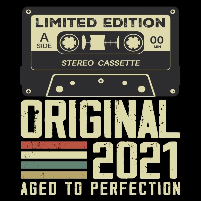 3e Cadeau Anniversaire Style rétro 2021