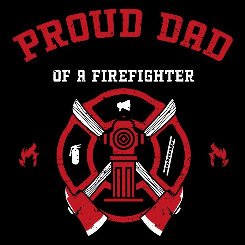 Fier papa d’un pompier