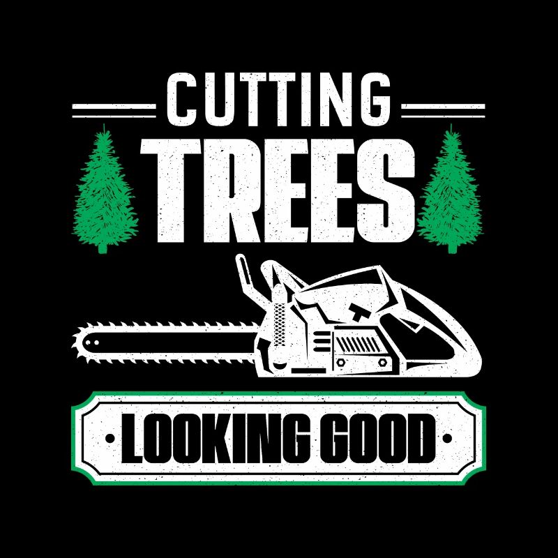Chainsaw Lumberjacks Wood make tree fellers forest