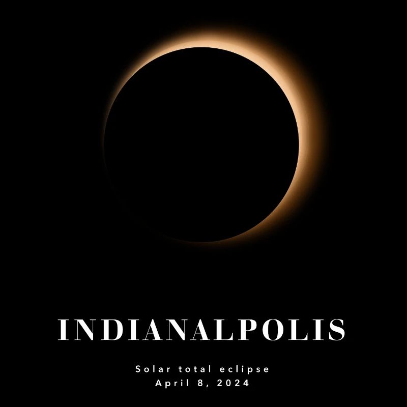 INDIANAPOLIS TOTAL SOLAR ECLIPSE 2024