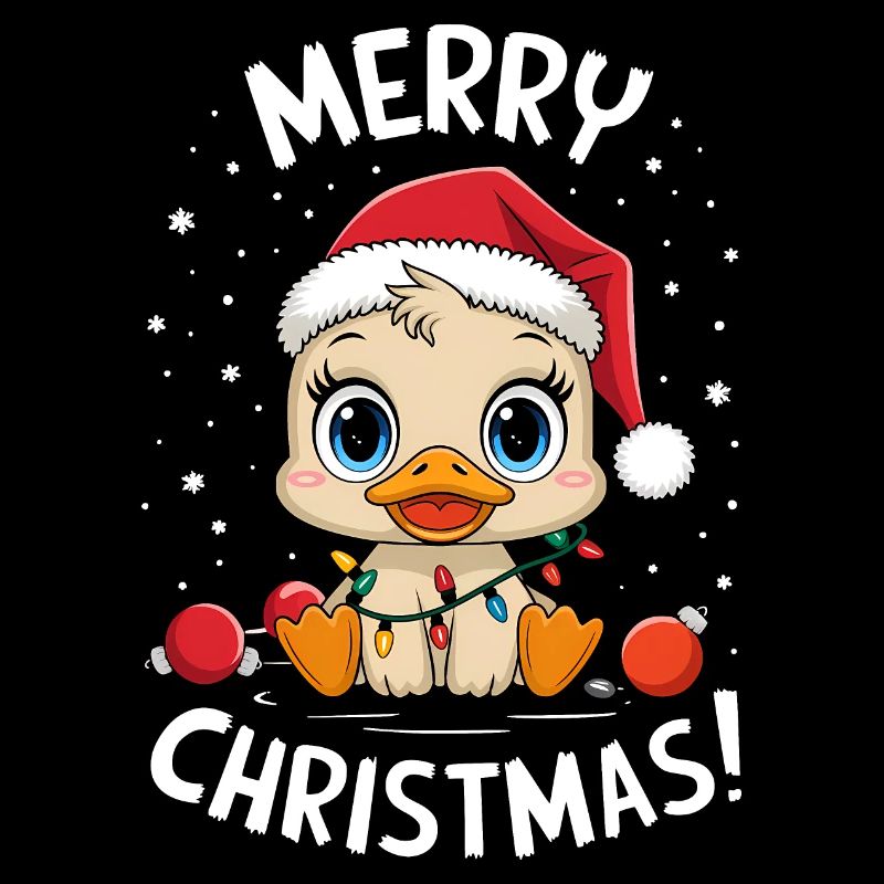 Canard Noël Fermier Canards Joyeux Noël