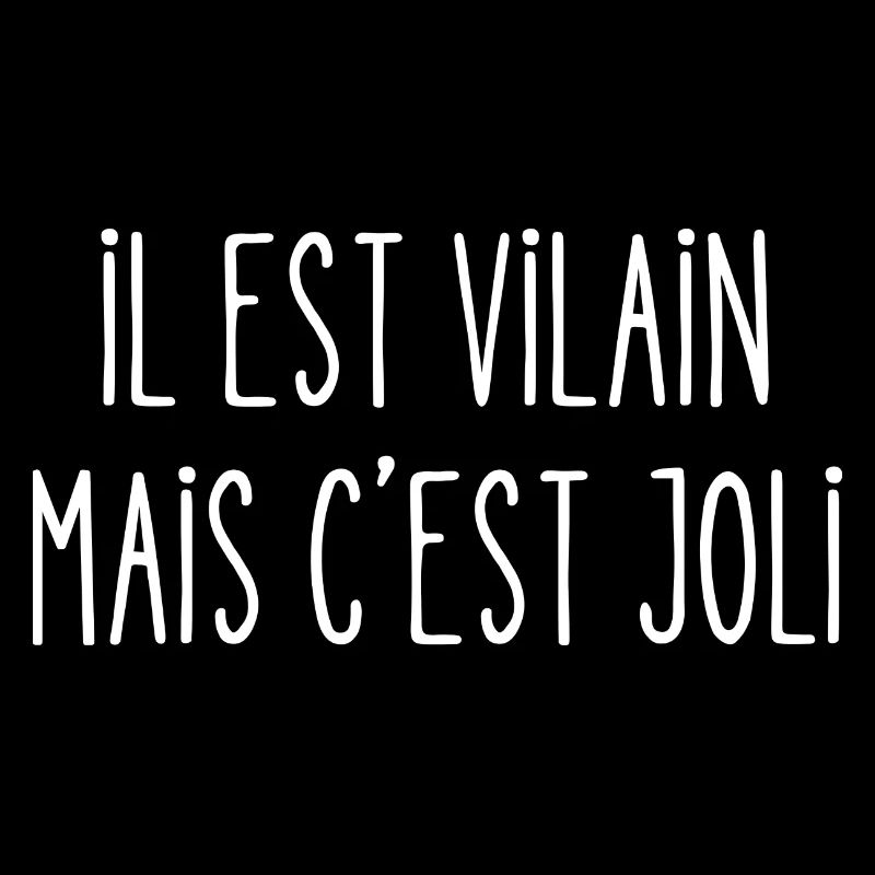 il est vilain mais c'est joli