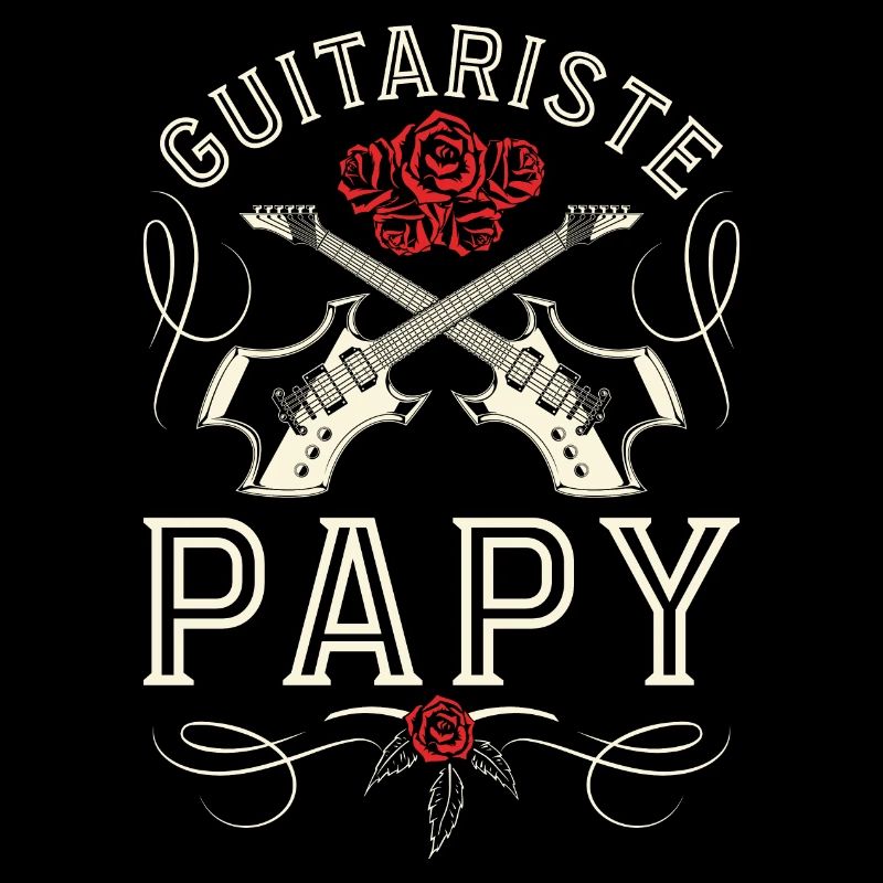 Papi Joueur De Guitare - Papy Guitariste