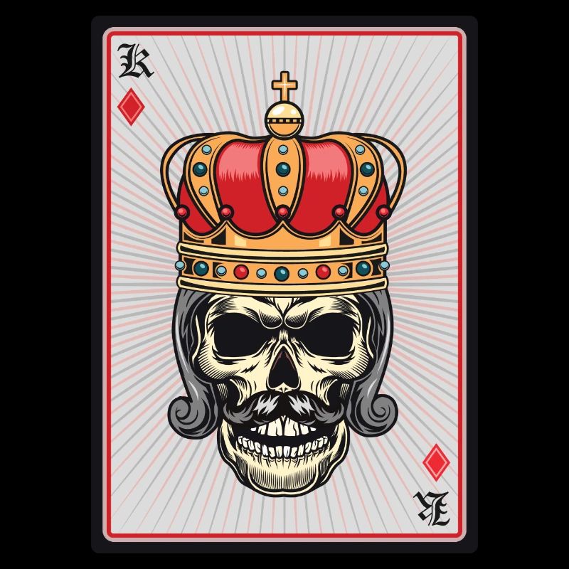 Poker King Skeleton