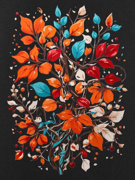 Flowers with nuts