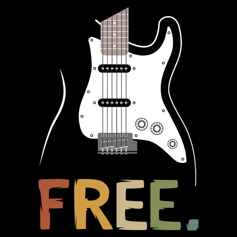 Retro E-Gitarre Free Musik Design