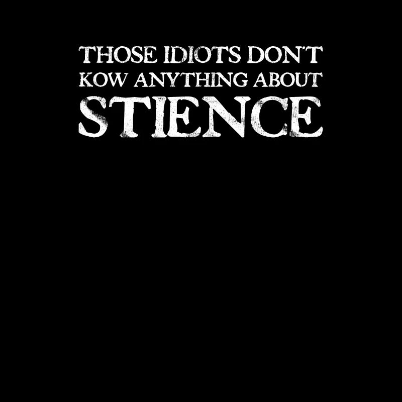Stience - Citation de princesse de haricot - T-shirt nerd