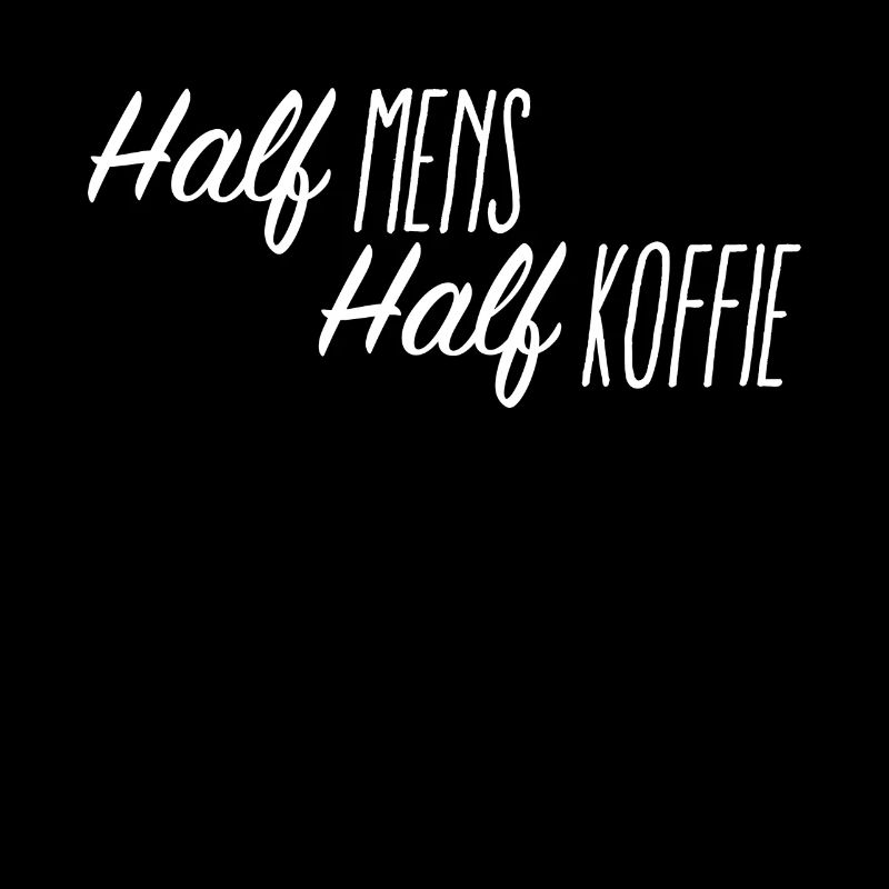 Half human, half coffee