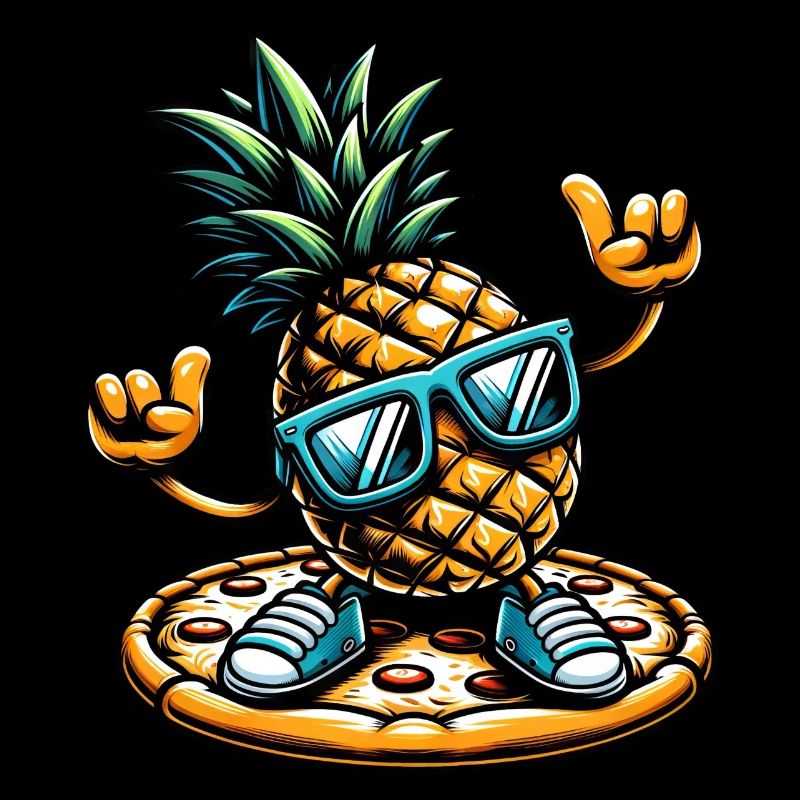 Cool Pineapple Pizza