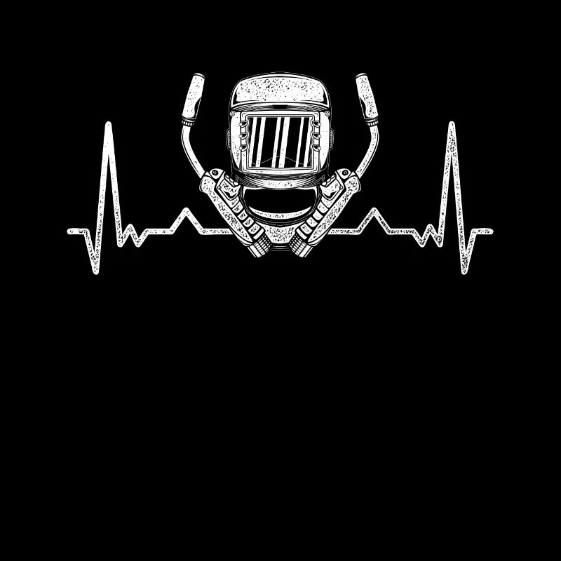 Welder heartbeat visor and torch