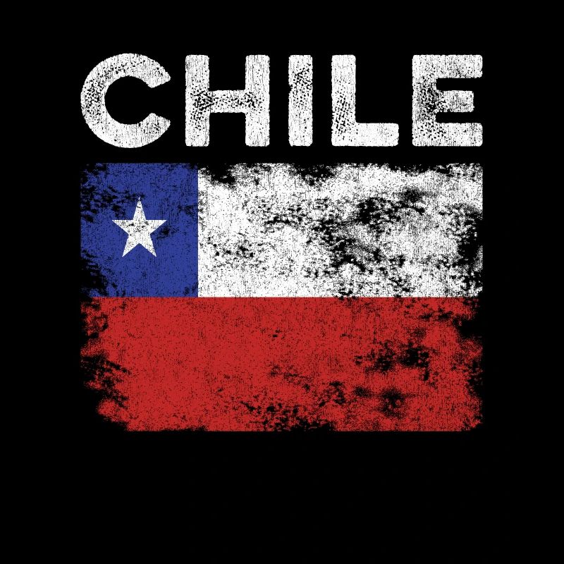 Chile Flag Distressed - Chilean Flag