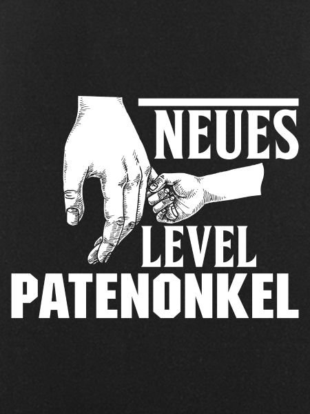 Neues Level Patenonkel Taufpate
