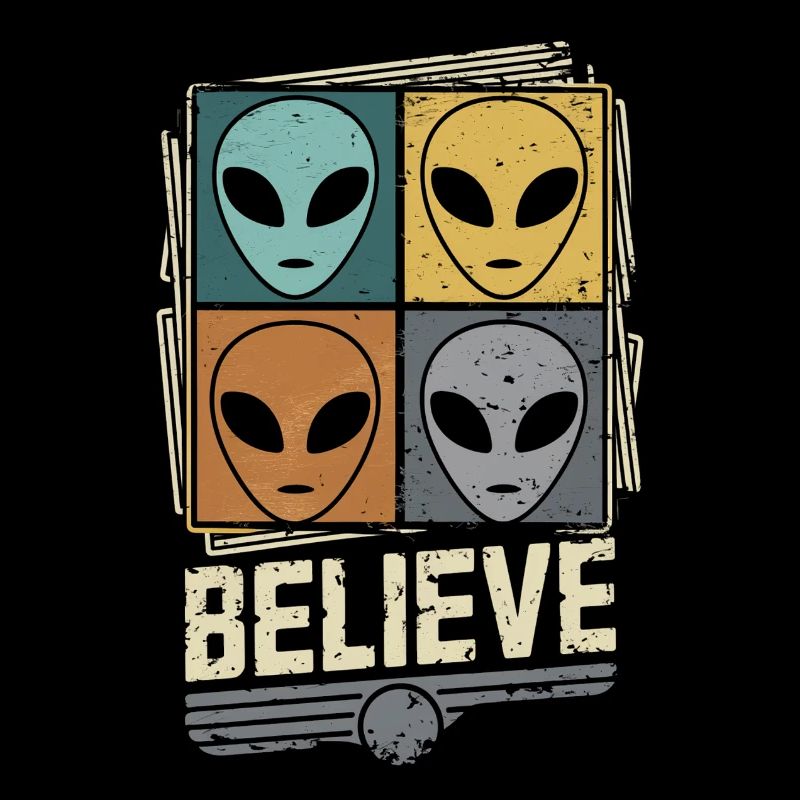 Croyez aux extraterrestres et à l’espace