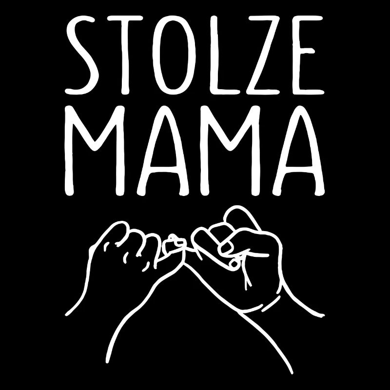 Stolze Mama Kleiner Fingerschwur Mutter