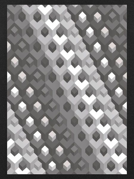 Grayscale gradient Turn right