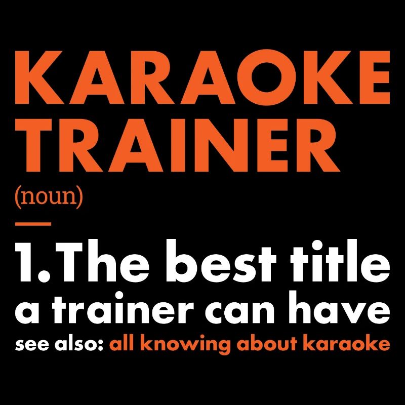 Singer Trainer Definition Karaoke