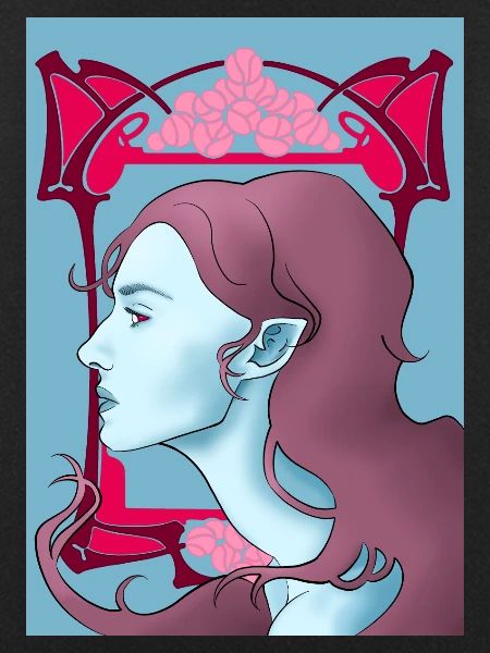 Art Nouveau Vampire