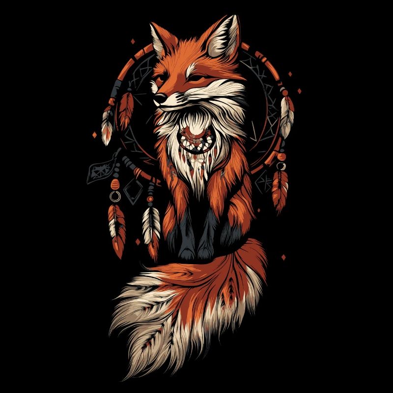 Fuchs Traumfäger Indianer