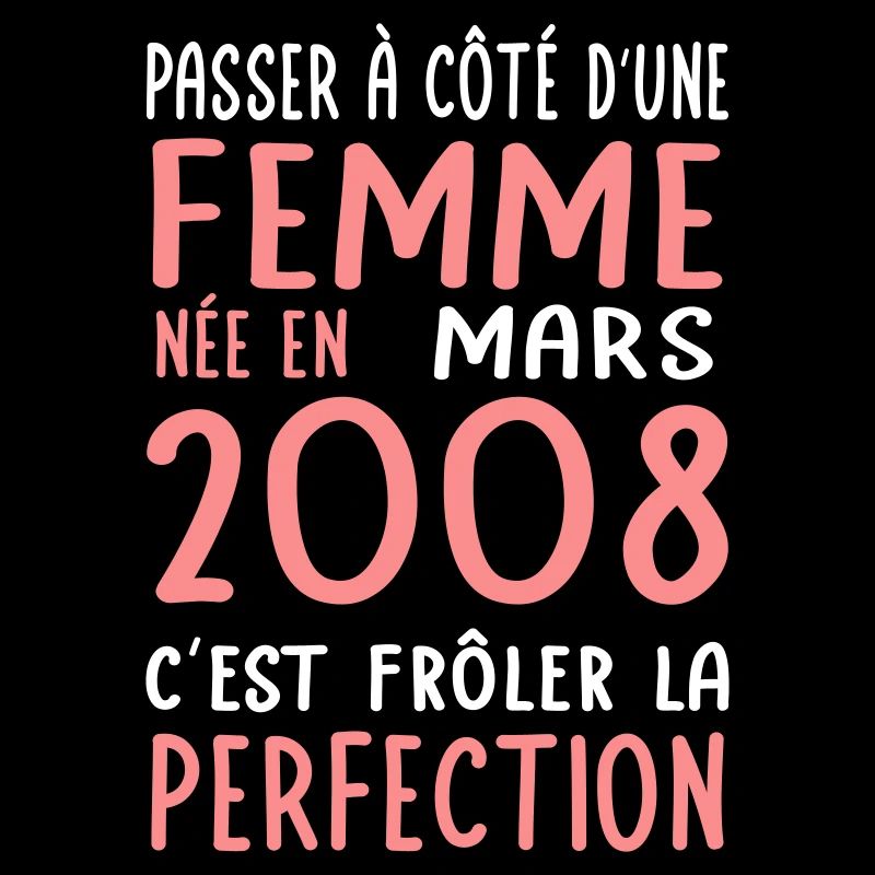 Anniversaire 18 ans - Née en Mars 2008